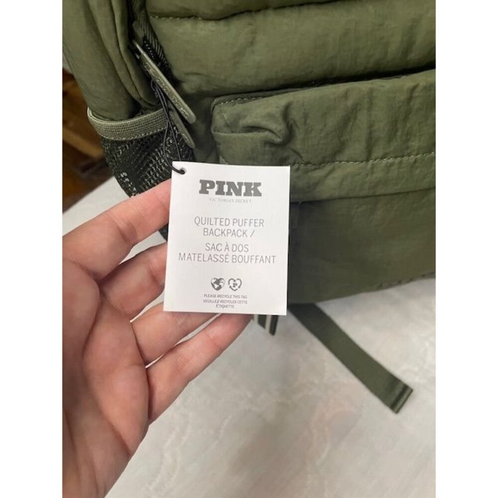 Victoria’s Secret PINK Quilted Puffer Backpack – New with Tags - Picture 3 of 5